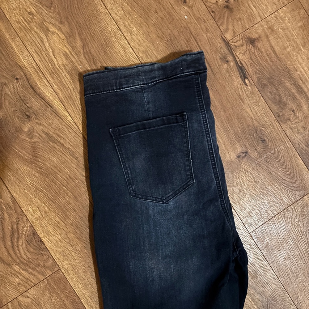 Altar'd State Dark Blue Flare Jeans - Picture 4 of 4